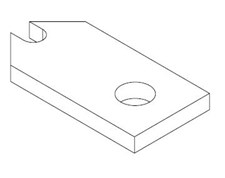 3000-10 4.5 Inch Anti-Rotate Plate 3000-10